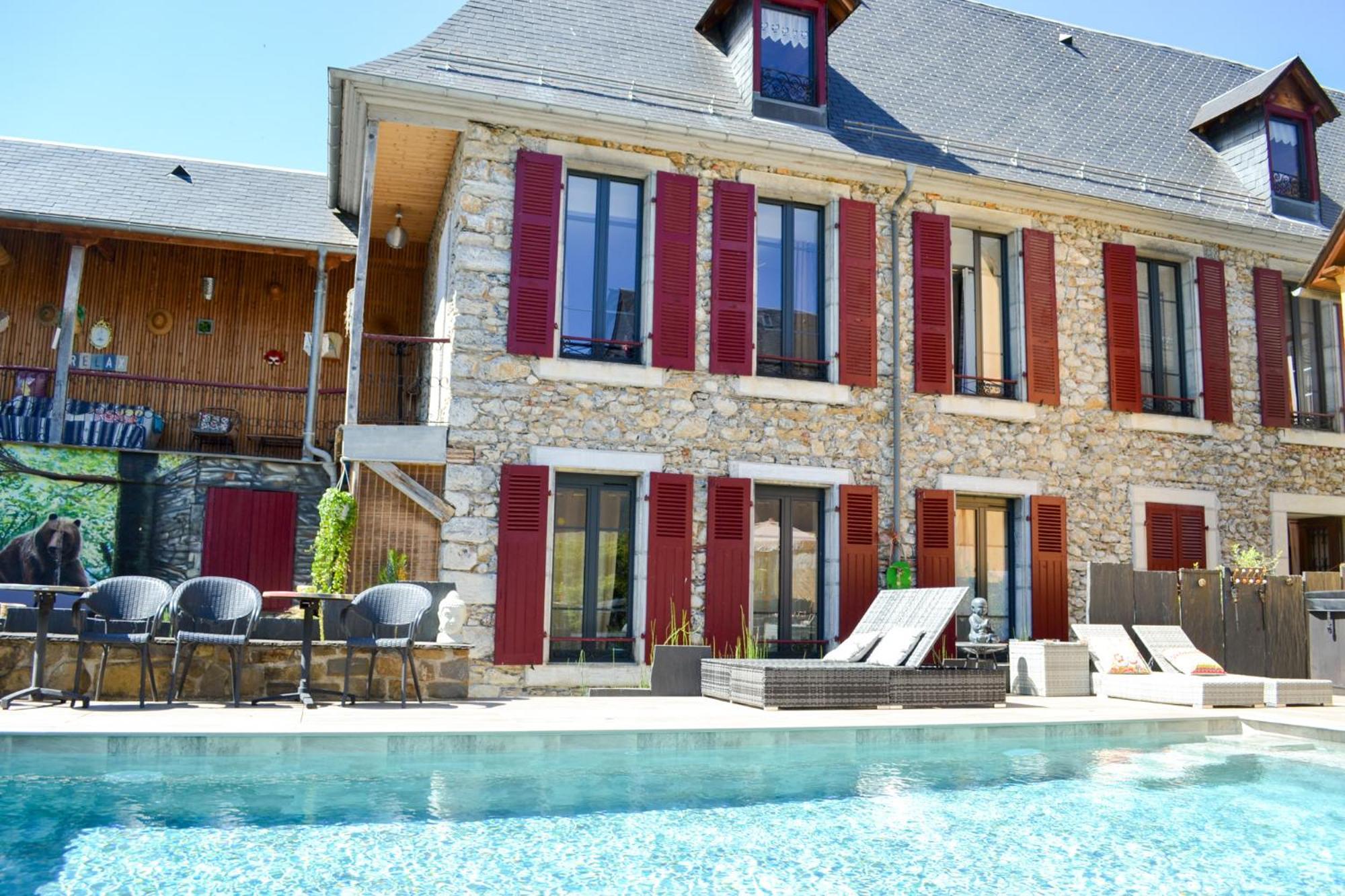 A Nouste Chambres D'Hotes Et Gite Only Adults Campan Exterior photo