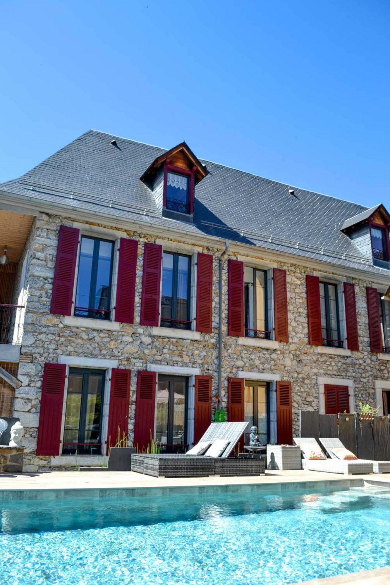 A Nouste Chambres D'Hotes Et Gite Only Adults Campan Exterior photo
